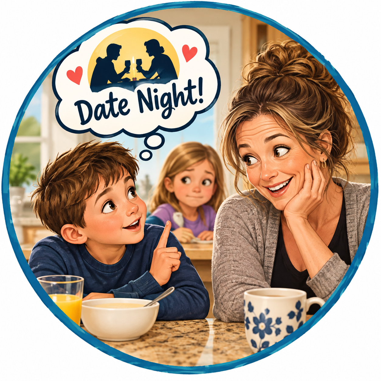Oh Mom, you need a date